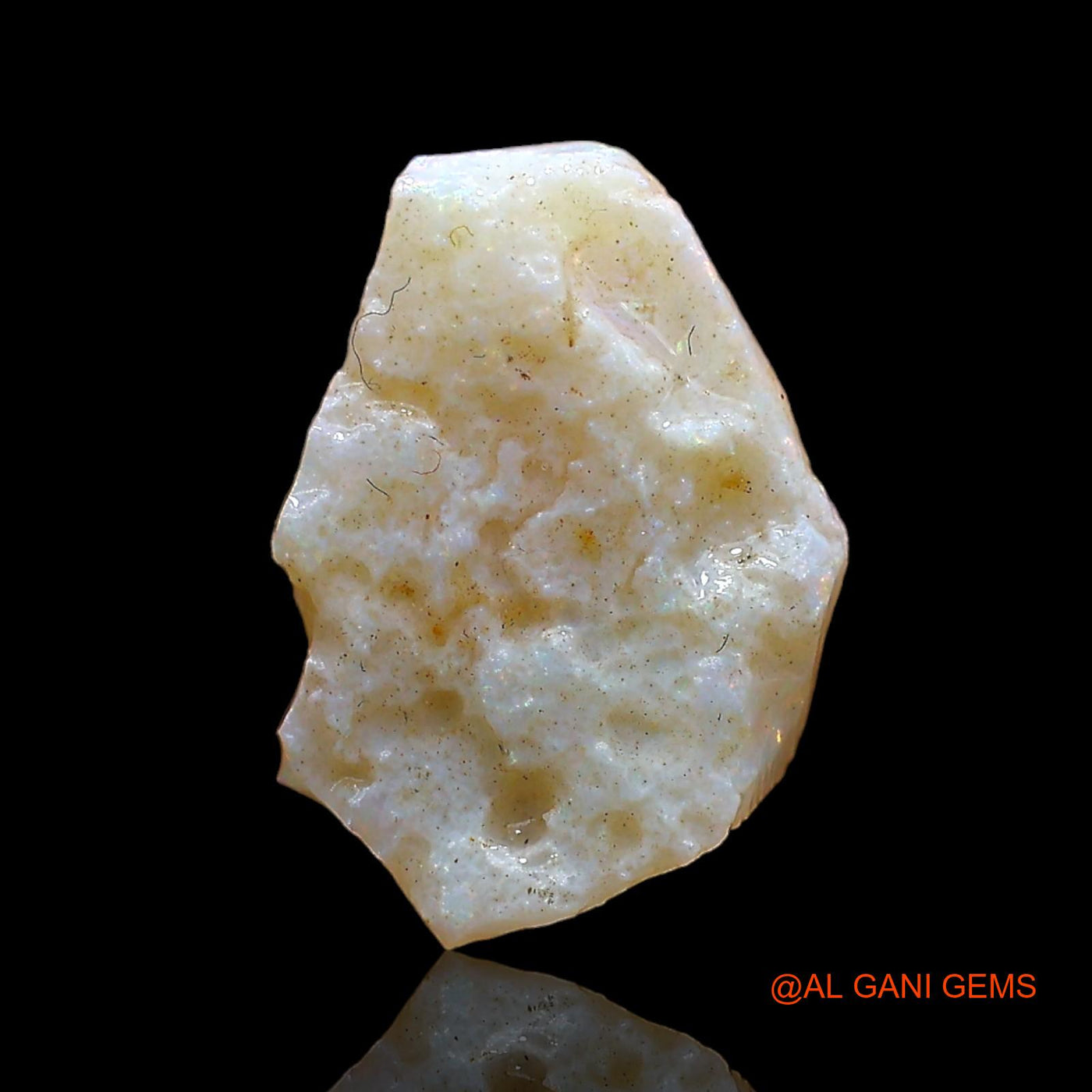 1.00 Cts Natural Australian Fire Opal Loose Gemstone Fancy Rough 14x10x2 mm RD-126