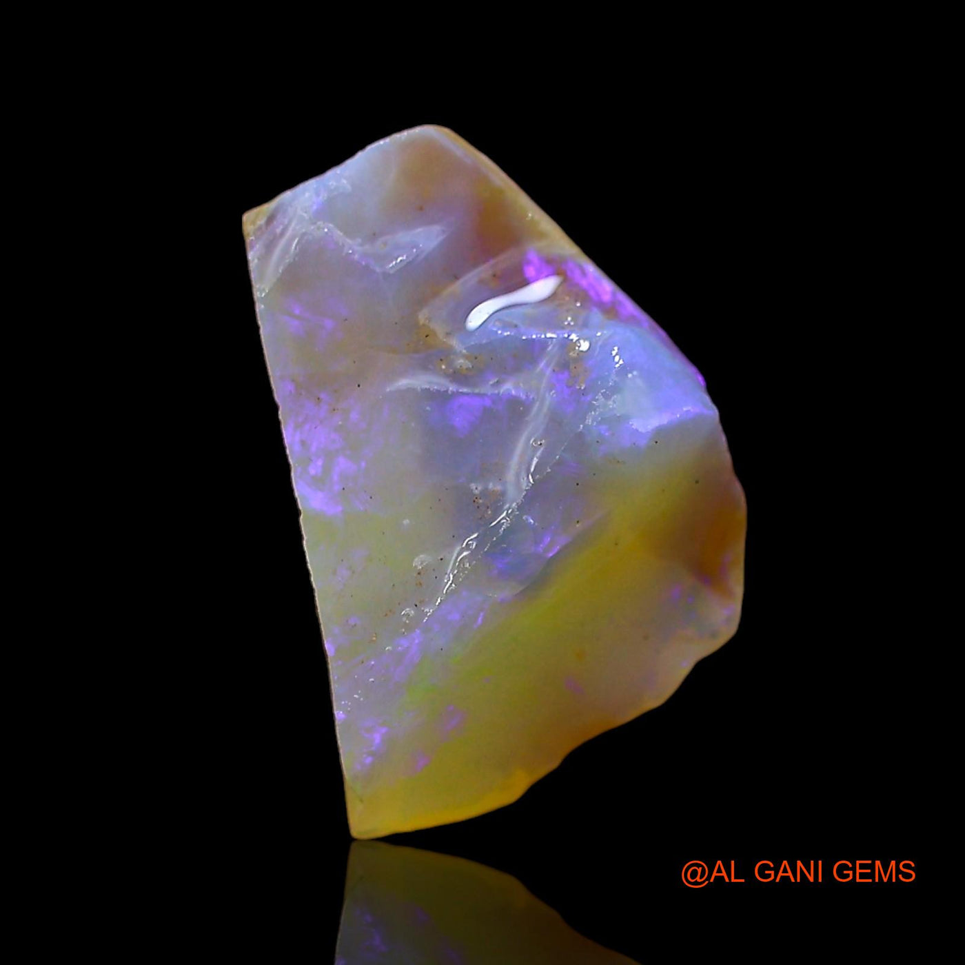 2.00 Cts Natural Australian Fire Opal Fancy Rough Loose Gemstone For Jewelry 14x9x5 mm RD-129