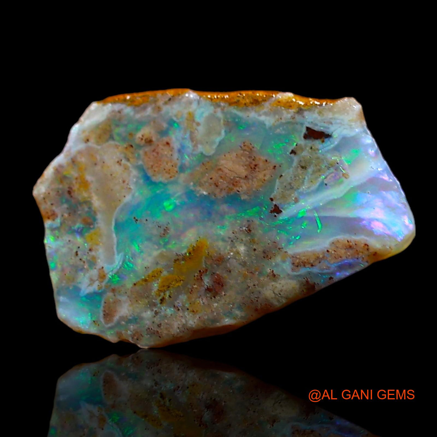 2.00 Cts Natural Australian Fire Opal Loose Gemstone Fancy Rough 11x8x6 mm RD-130