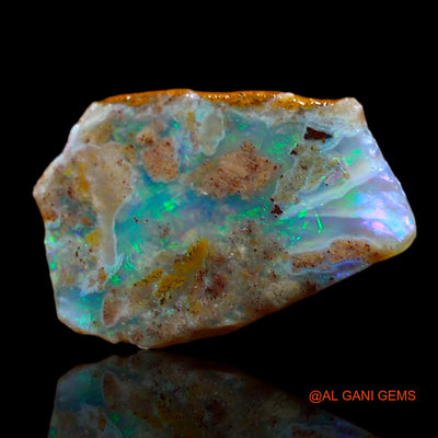 2.00 Cts Natural Australian Fire Opal Loose Gemstone Fancy Rough 11x8x6 mm RD-130
