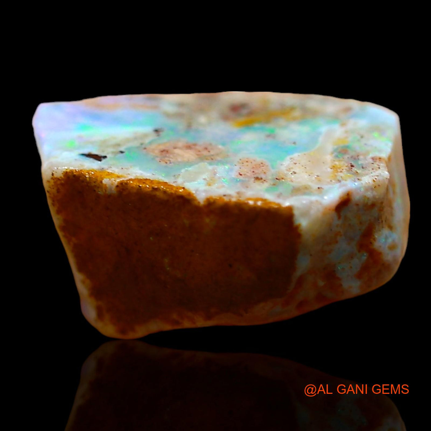 2.00 Cts Natural Australian Fire Opal Loose Gemstone Fancy Rough 11x8x6 mm RD-130