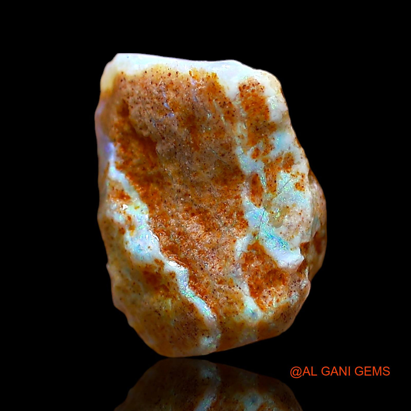 2.00 Cts Natural Australian Fire Opal Loose Gemstone Fancy Rough 11x8x6 mm RD-130