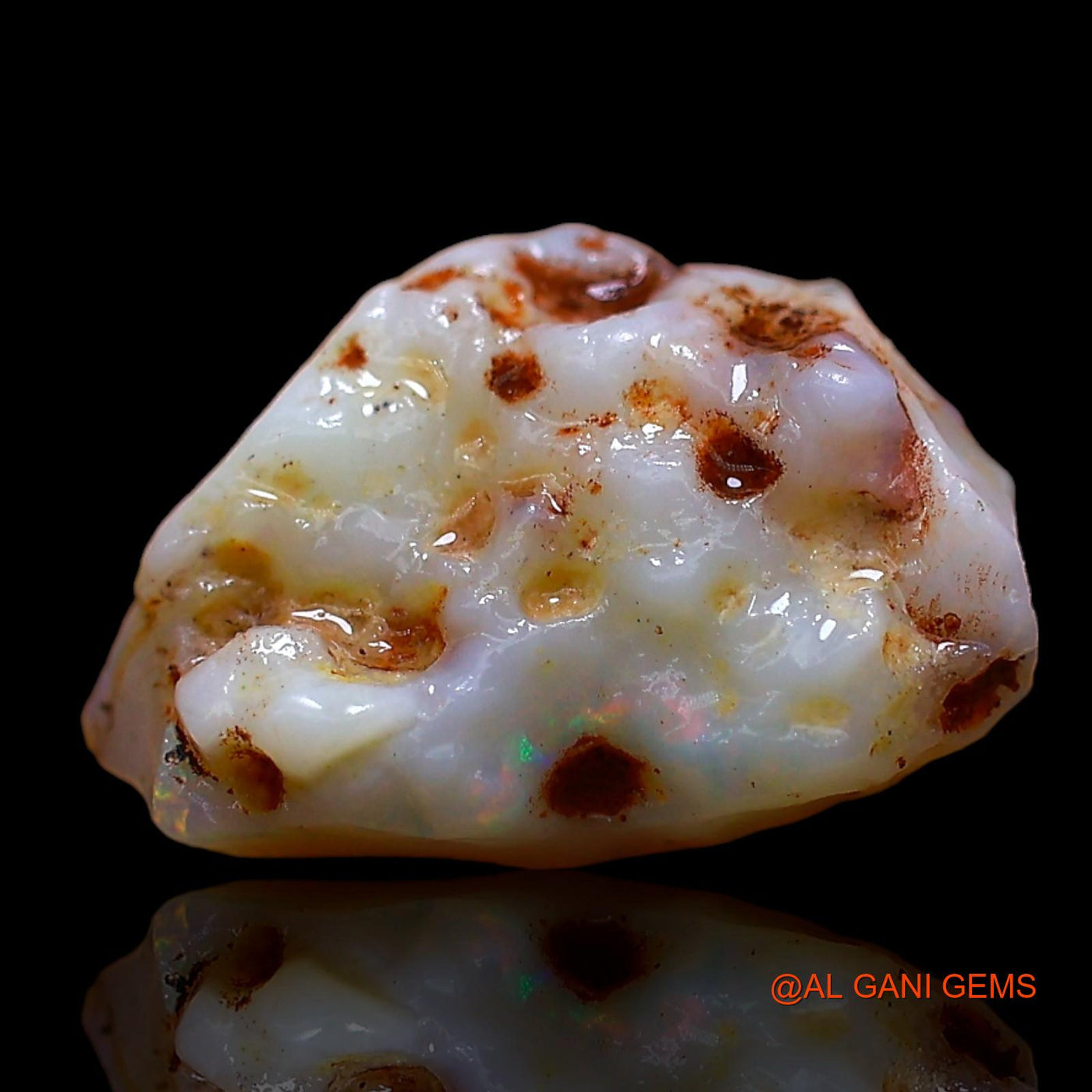 2.00 Cts Natural Australian Fire Opal Loose Gemstone Fancy Rough 13x8x4 mm RD-135