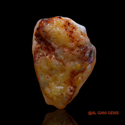 2.00 Cts Natural Australian Fire Opal Loose Gemstone Fancy Rough 13x8x4 mm RD-135