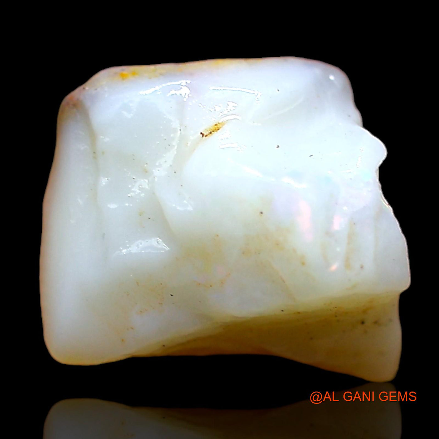 3.00 Cts Natural Australian Fire Opal Loose Gemstone Fancy Rough 10x9x7 mm RD-141