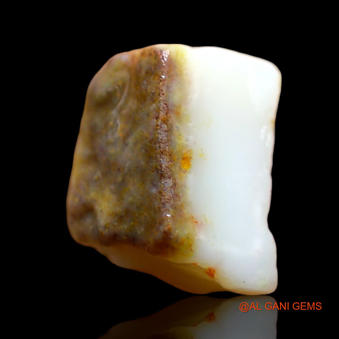 3.00 Cts Natural Australian Fire Opal Loose Gemstone Fancy Rough 10x9x7 mm RD-141