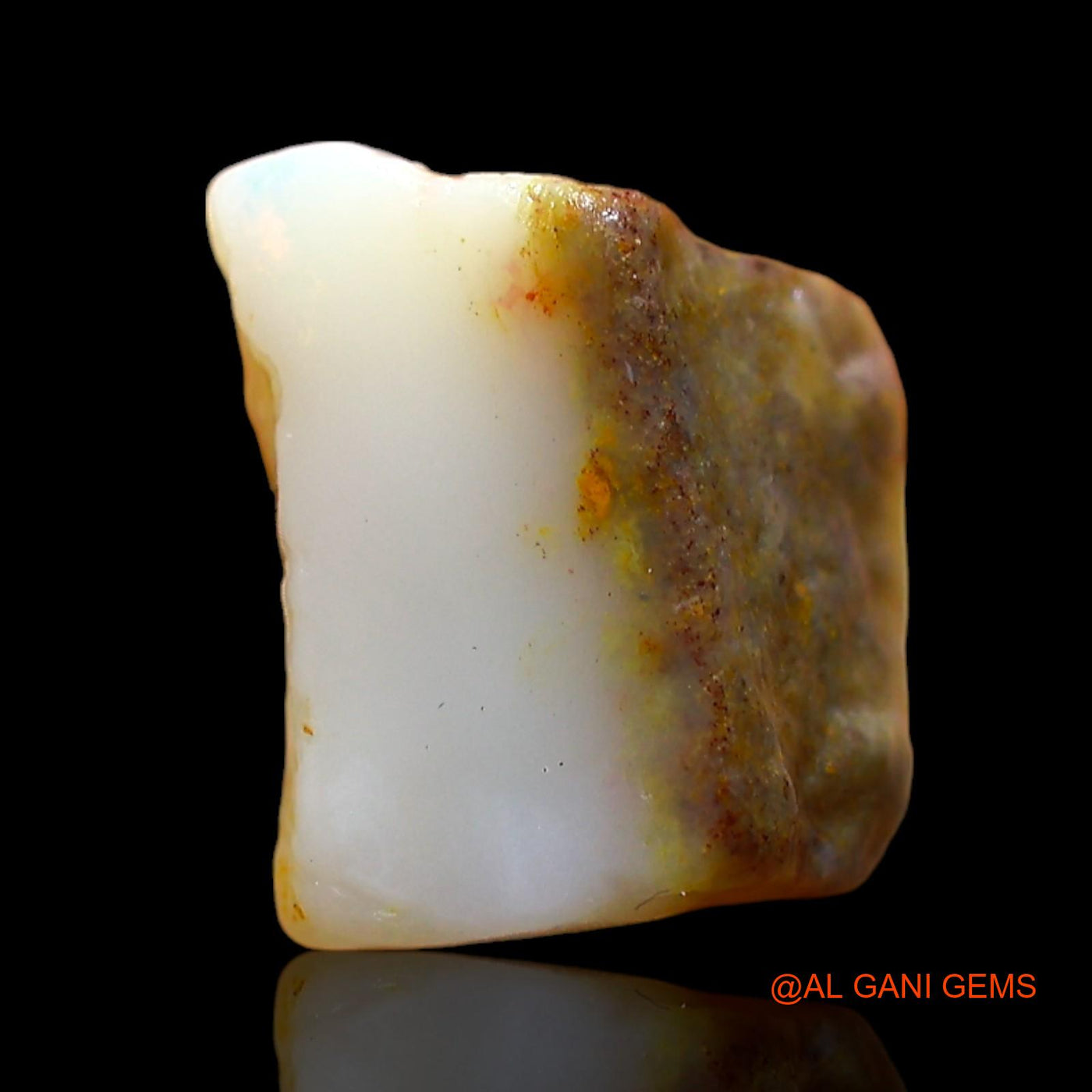3.00 Cts Natural Australian Fire Opal Loose Gemstone Fancy Rough 10x9x7 mm RD-141