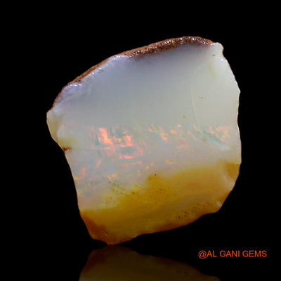 3.00 Cts Natural Australian Fire Opal Loose Gemstone Fancy Rough 10x10x5 mm RD-142