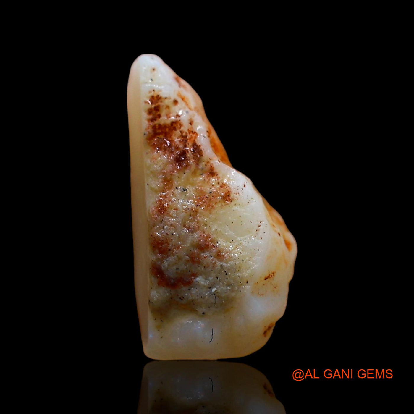 2.00 Cts Natural Australian Fire Opal Loose Gemstone Fancy Rough 13x5x6 mm RD-143