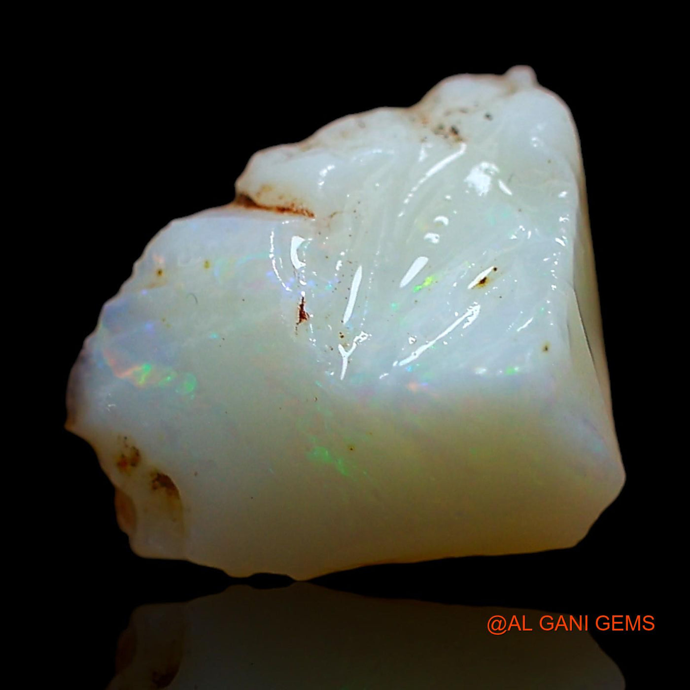 3.00 Cts Natural Australian Fire Opal Loose Gemstone Fancy Rough 10x9x7 mm RD-144