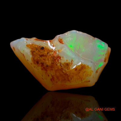 2.00 Cts Natural Australian Fire Opal Loose Gemstone Fancy Rough 12x7x5 mm RD-146