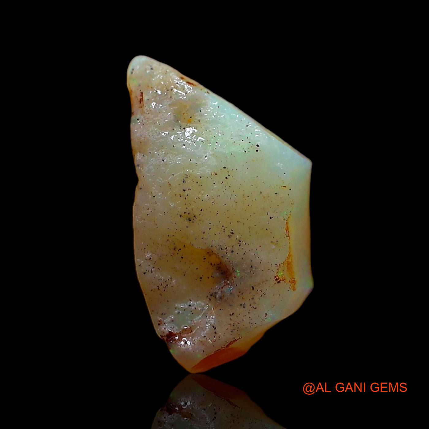 2.00 Cts Natural Australian Fire Opal Loose Gemstone Fancy Rough 12x7x5 mm RD-146