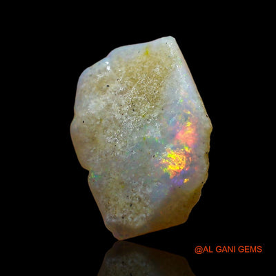 2.00 Cts Unheated Australian Fire Opal Loose Gemstone Fancy Rough Natural 12x9x3 mm RD-147