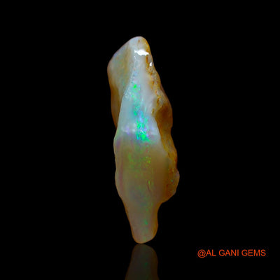Natural Fire Opal Gemstone 1.00 Cts Loose Fancy Rough From Australia 14x7x4 mm RD-149