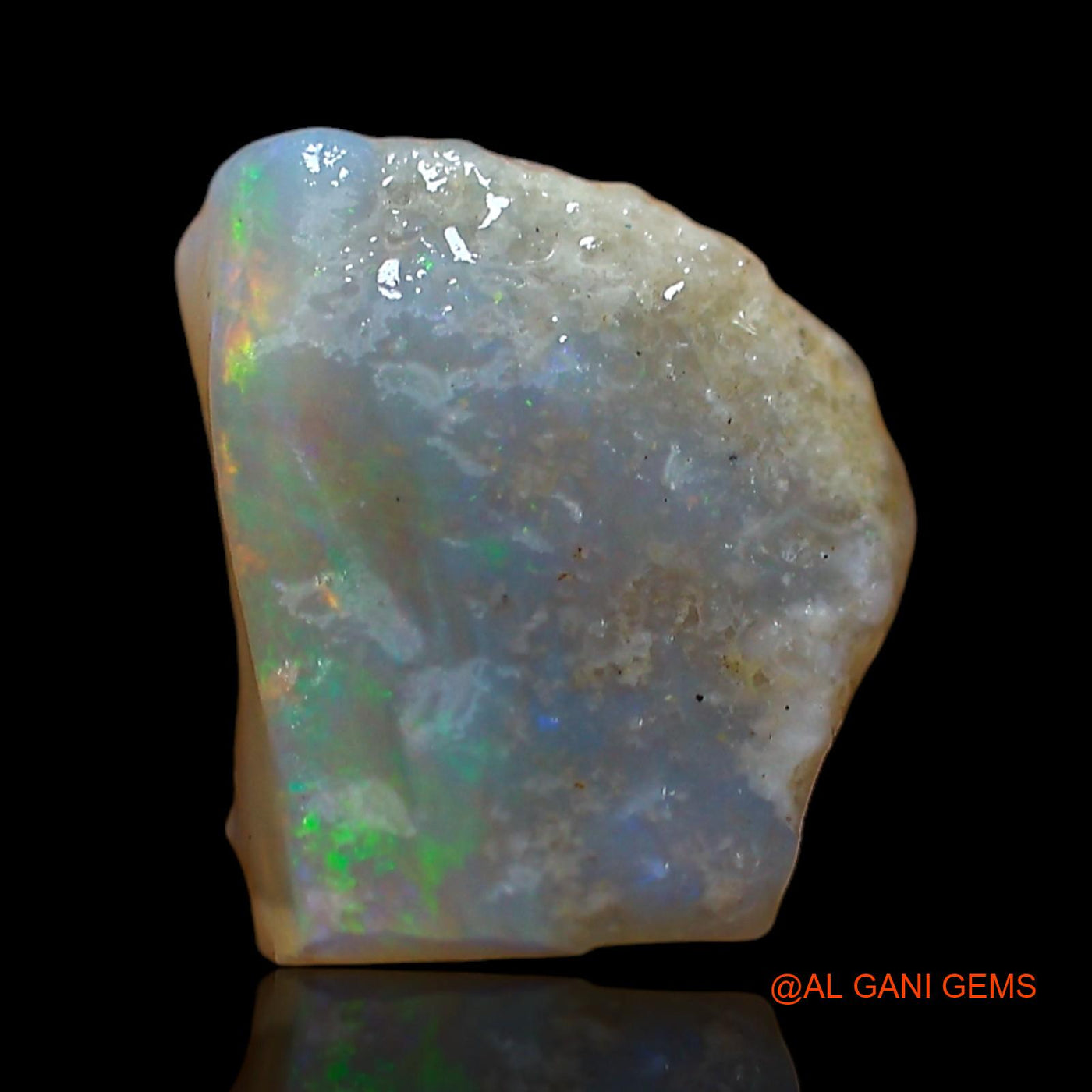 2.00 Cts Natural Australian Fire Opal Loose Gemstone Fancy Rough 10x9x4 mm RD-150