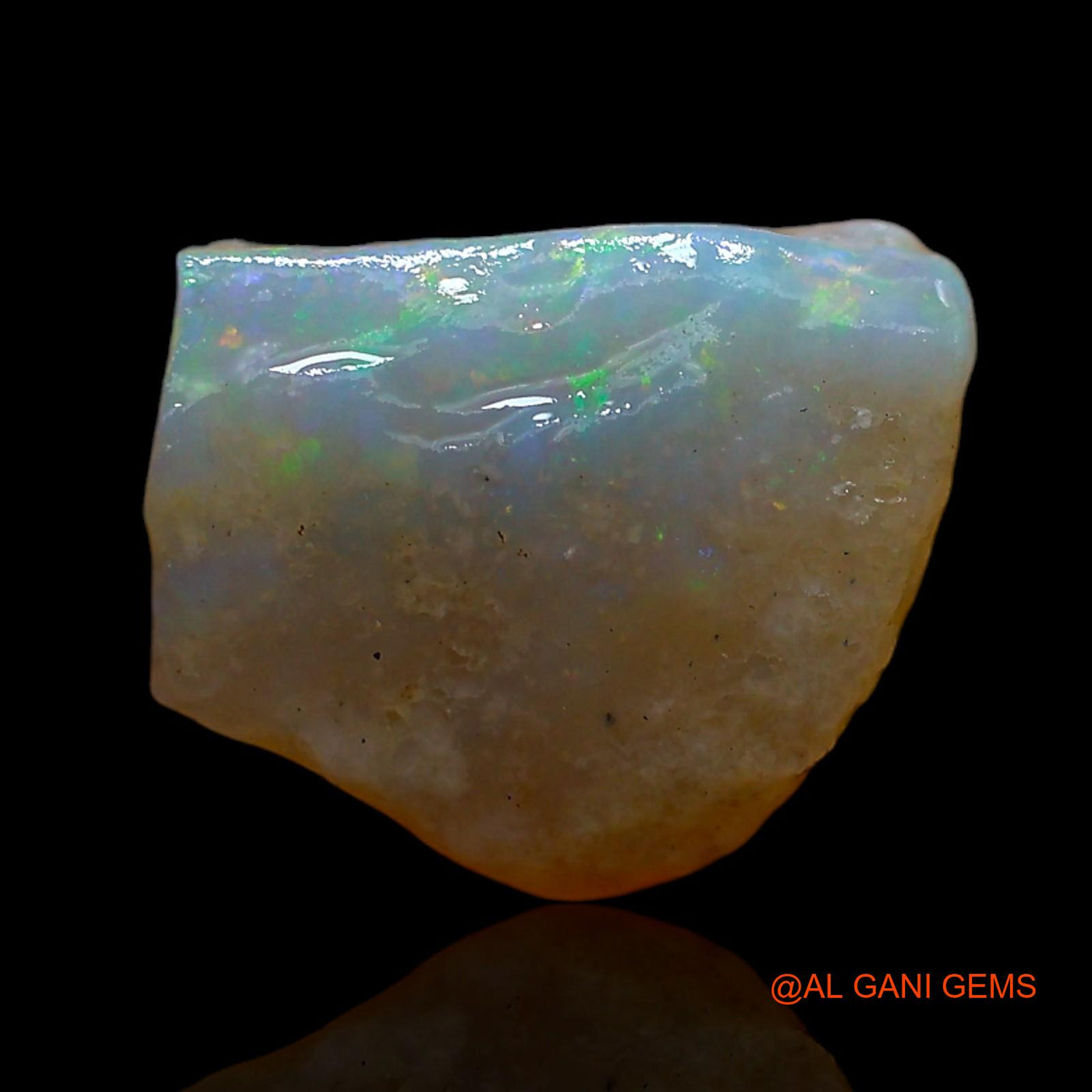 2.00 Cts Natural Australian Fire Opal Loose Gemstone Fancy Rough 10x9x4 mm RD-150