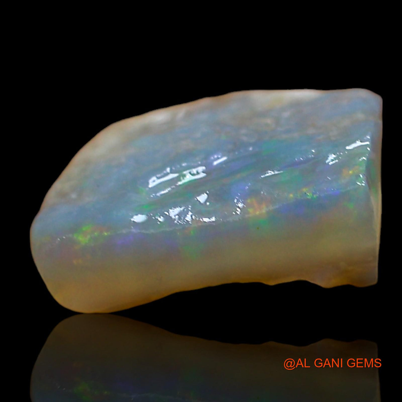 2.00 Cts Natural Australian Fire Opal Loose Gemstone Fancy Rough 10x9x4 mm RD-150