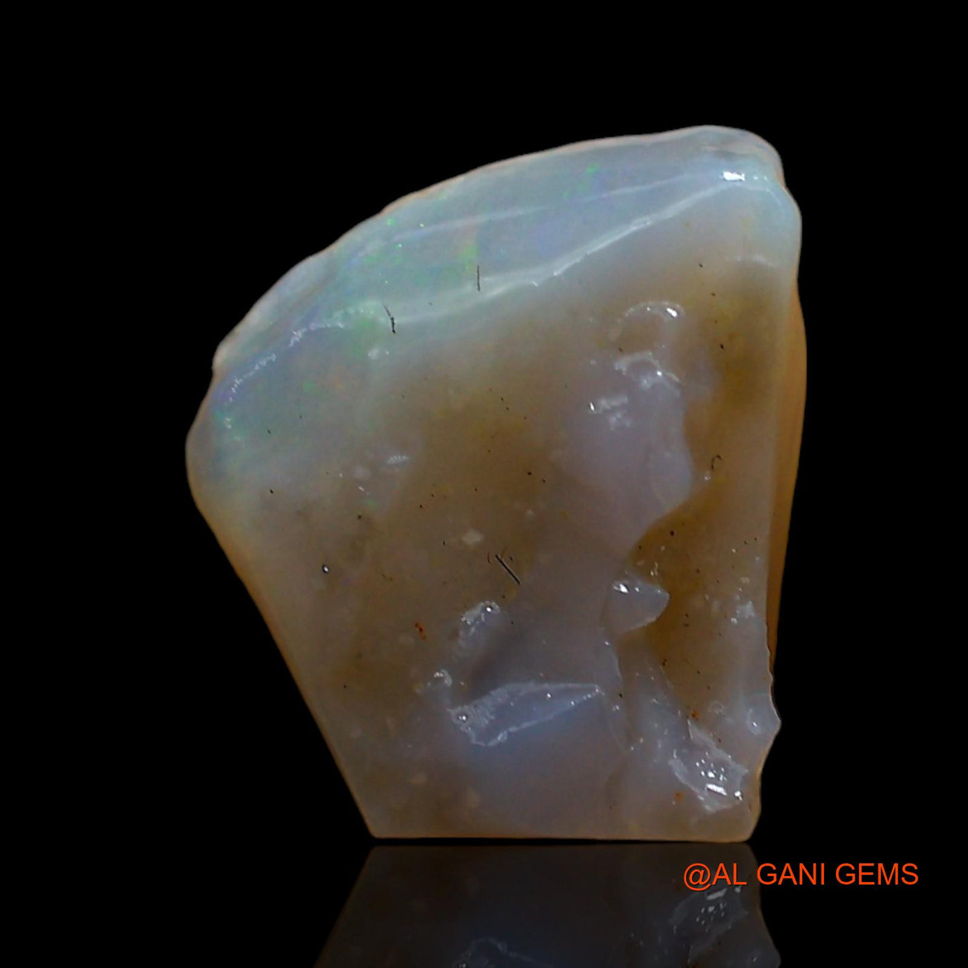 2.00 Cts Natural Australian Fire Opal Loose Gemstone Fancy Rough 10x9x4 mm RD-150