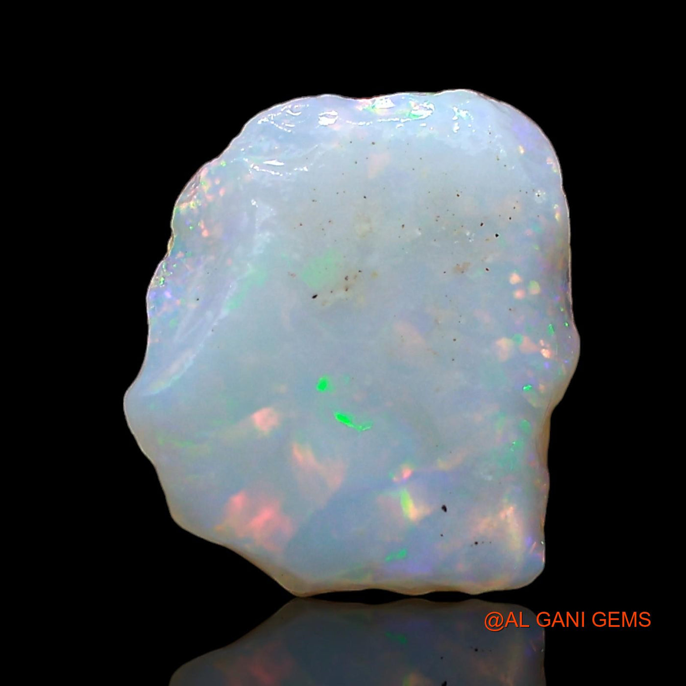 2.00 Cts Natural Australian Fire Opal Loose Gemstone Fancy Rough 10x9x3 mm RD-152