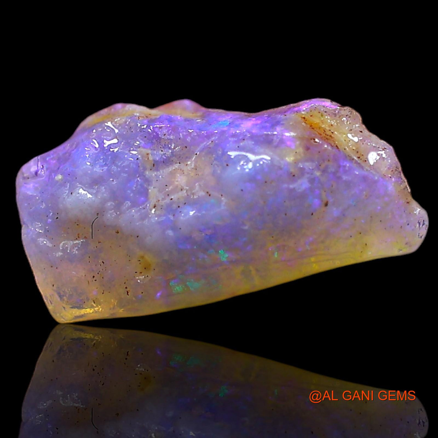 2.00 Cts Natural Australian Fire Opal Loose Gemstone Fancy Rough 13x6x7 mm RD-153