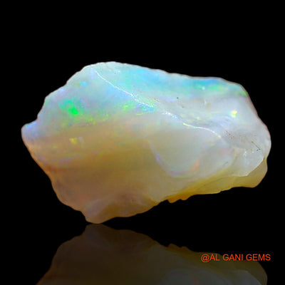 Natural Untreated Fire Opal Loose Gemstone Fancy Rough From Australia 2.00 Cts 12x7x7 mm RD-154