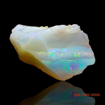 Natural Untreated Fire Opal Loose Gemstone Fancy Rough From Australia 2.00 Cts 12x7x7 mm RD-154