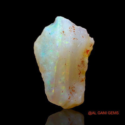 Natural Untreated Fire Opal Loose Gemstone Fancy Rough From Australia 2.00 Cts 12x7x7 mm RD-154