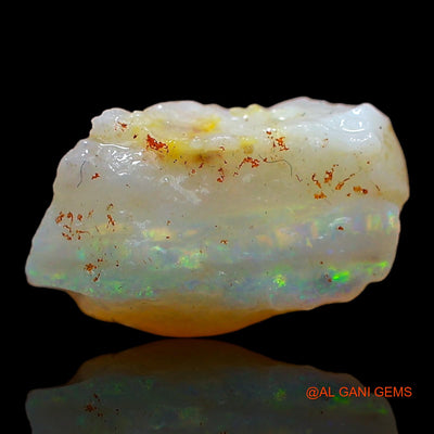 Natural Untreated Fire Opal Loose Gemstone Fancy Rough From Australia 2.00 Cts 12x7x7 mm RD-154