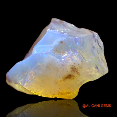 Natural Fire Opal Gemstone 2.00 Cts Loose Fancy Rough From Australia 12x9x6 mm RD-155