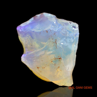 Natural Fire Opal Gemstone 2.00 Cts Loose Fancy Rough From Australia 12x9x6 mm RD-155
