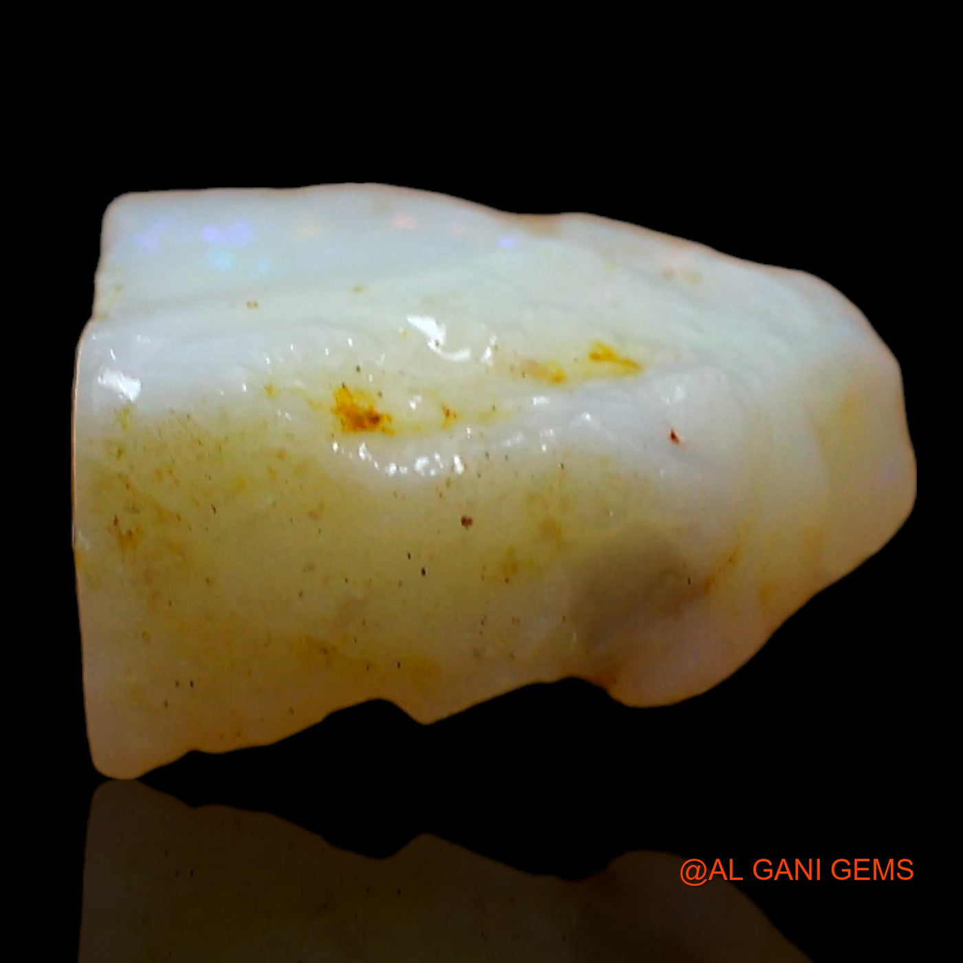 2.00 Cts Unheated Australian Fire Opal Loose Gemstone Fancy Rough Natural 10x7x5 mm RD-156