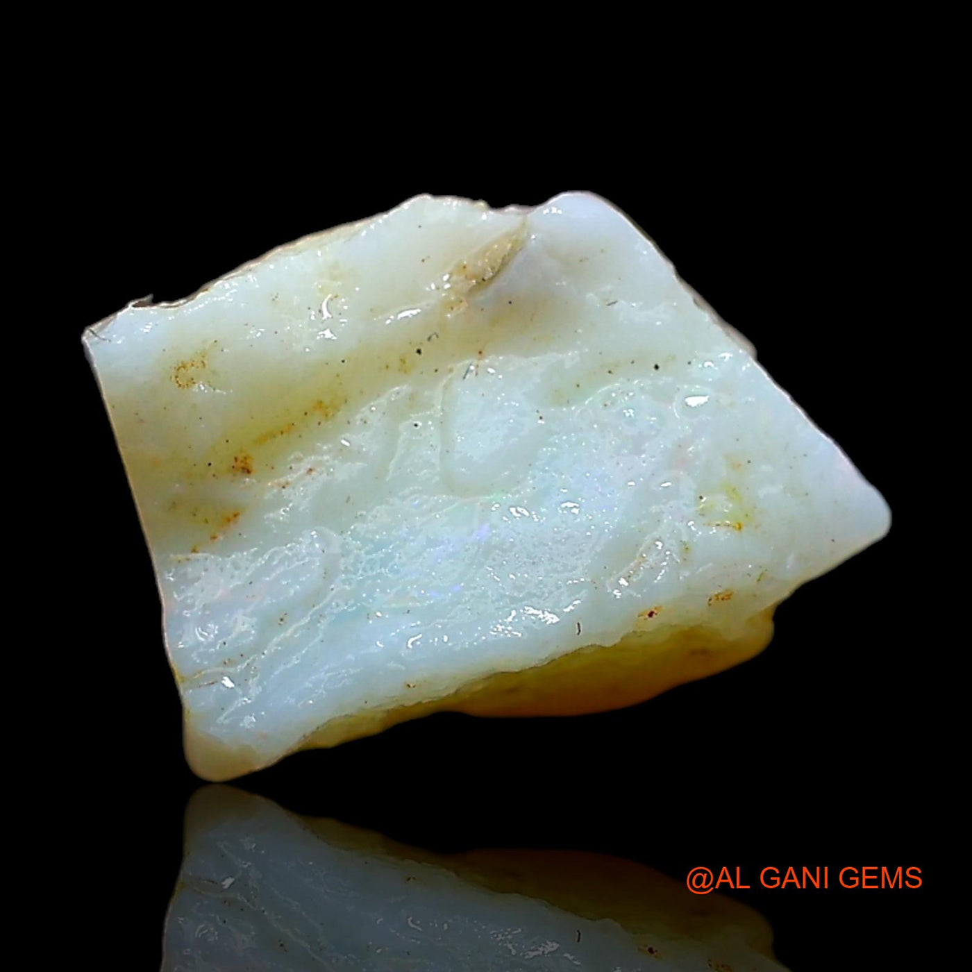 2.00 Cts Unheated Australian Fire Opal Loose Gemstone Fancy Rough Natural 10x7x5 mm RD-156