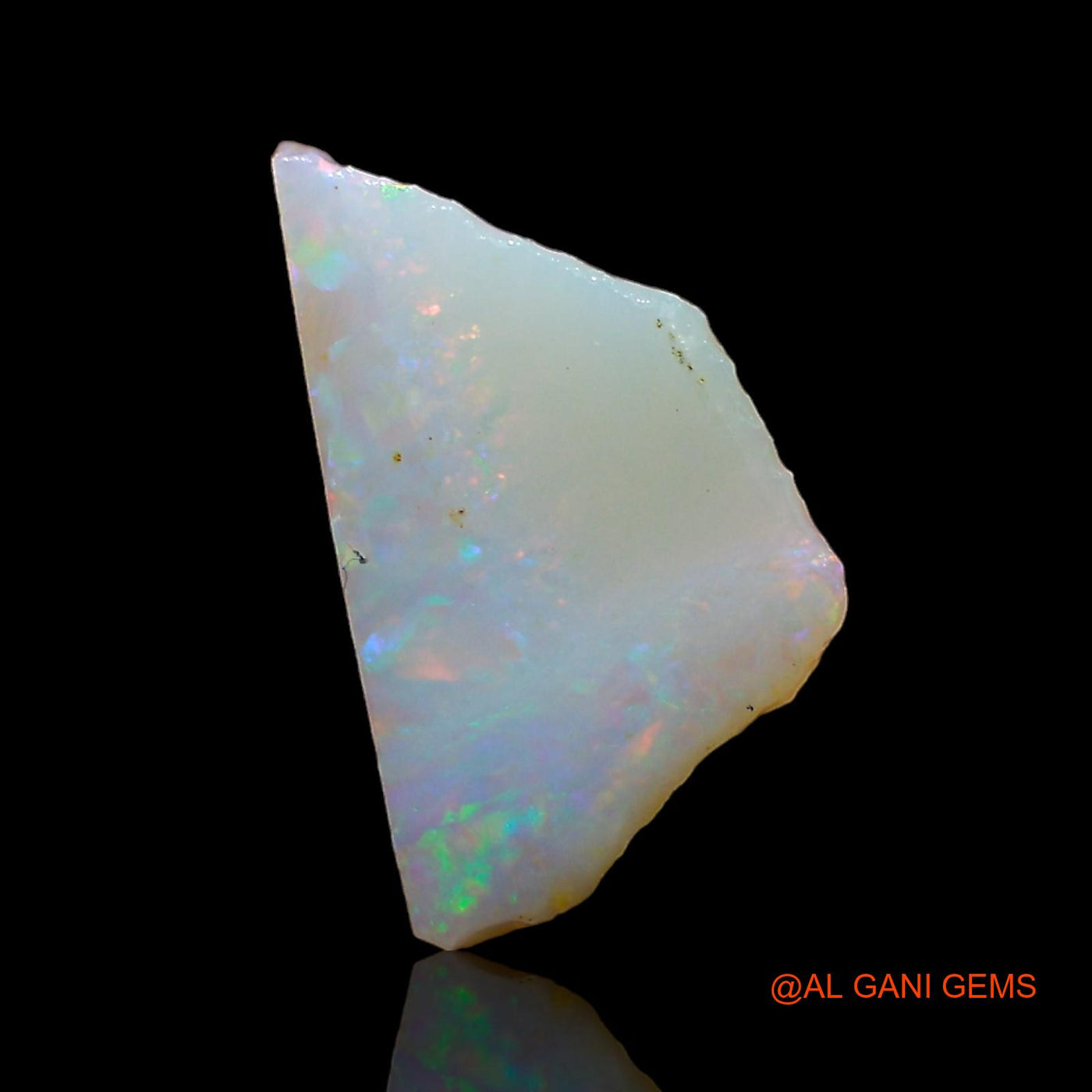 Natural Fire Opal Gemstone 1.00 Cts Loose Fancy Rough From Australia 11x6x4 mm RD-158