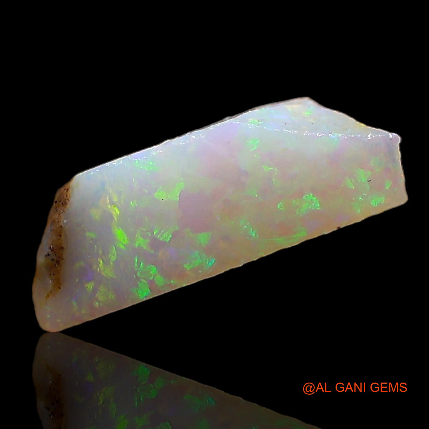 Natural Fire Opal Gemstone 1.00 Cts Loose Fancy Rough From Australia 11x6x4 mm RD-158