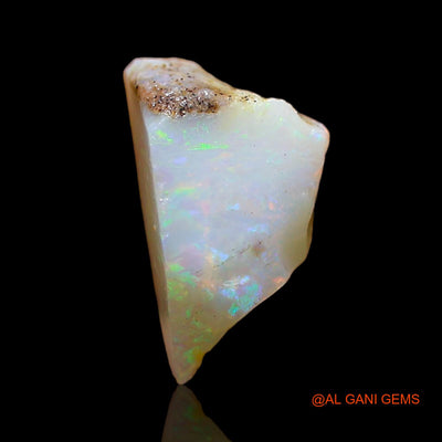 Natural Fire Opal Gemstone 1.00 Cts Loose Fancy Rough From Australia 11x6x4 mm RD-158