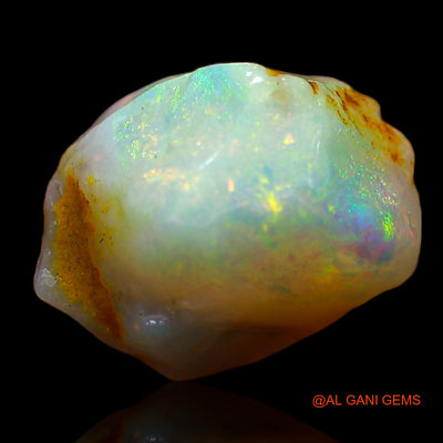 2.00 Cts Unheated Australian Fire Opal Loose Gemstone Fancy Rough Natural 11x9x6 mm RD-159