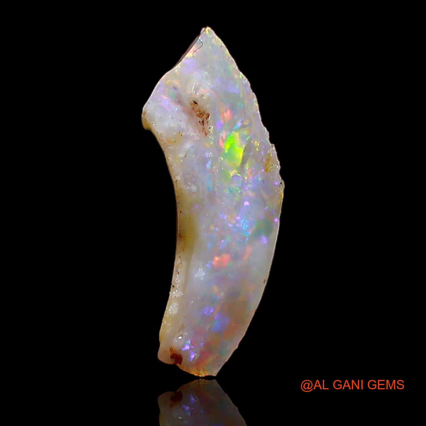 1.00 Cts Natural Australian Fire Opal Fancy Rough Loose Gemstone For Jewelry 11x6x4 mm RD-160