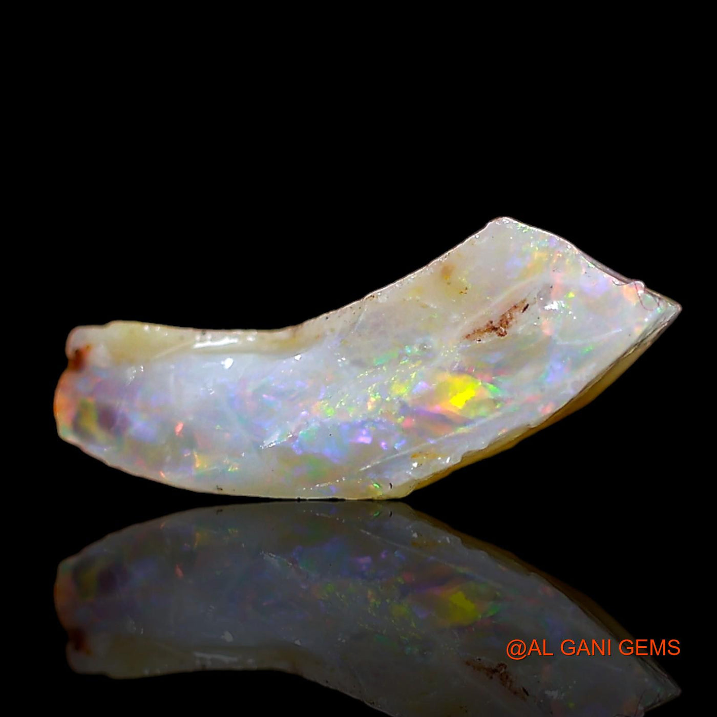 1.00 Cts Natural Australian Fire Opal Fancy Rough Loose Gemstone For Jewelry 11x6x4 mm RD-160