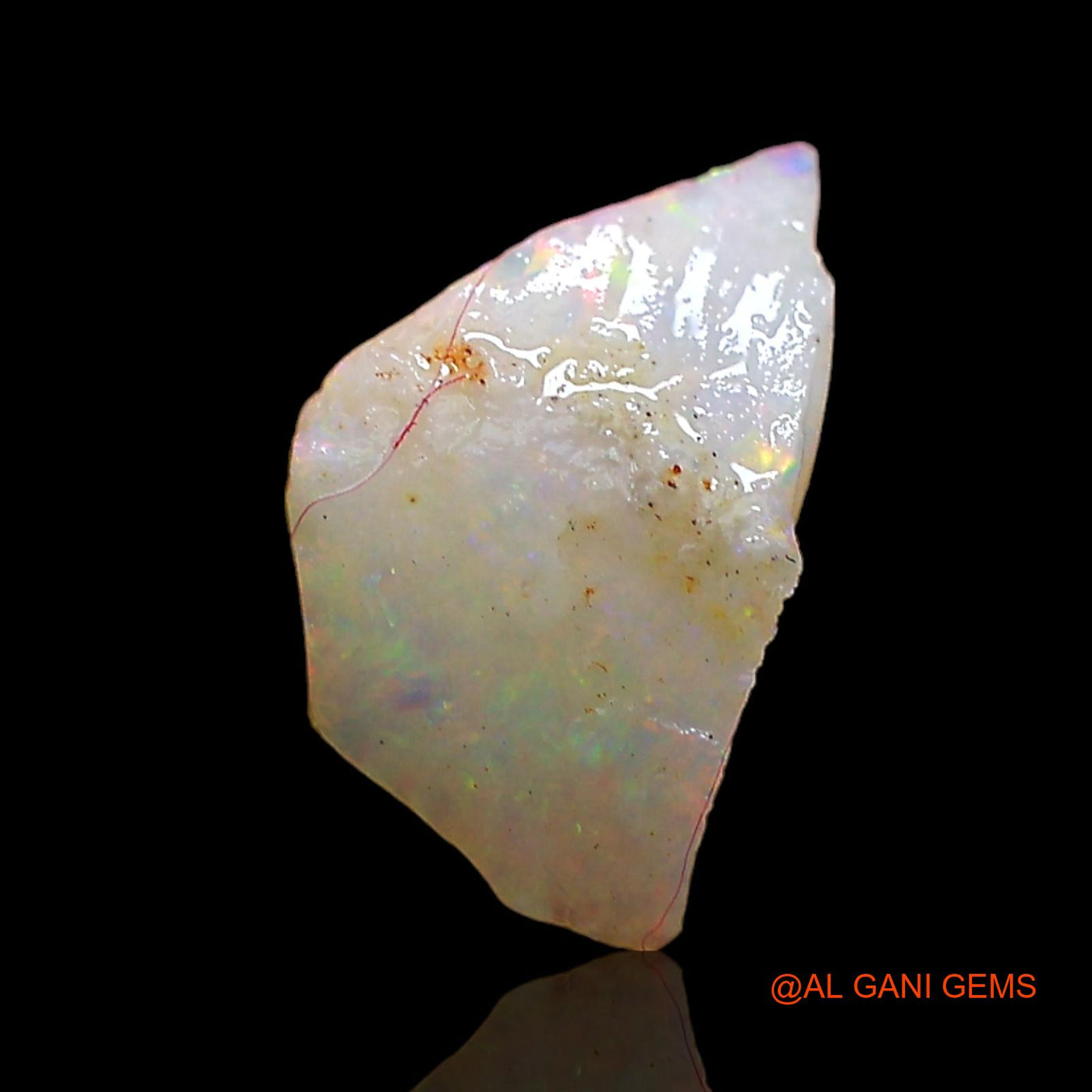 1.00 Cts Natural Australian Fire Opal Fancy Rough Loose Gemstone For Jewelry 11x6x4 mm RD-160
