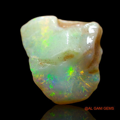 2.00 Cts Natural Australian Fire Opal Loose Gemstone Fancy Rough 9x8x5 mm RD-161