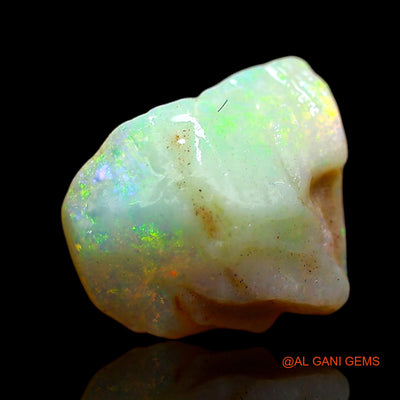 2.00 Cts Natural Australian Fire Opal Loose Gemstone Fancy Rough 9x8x5 mm RD-161