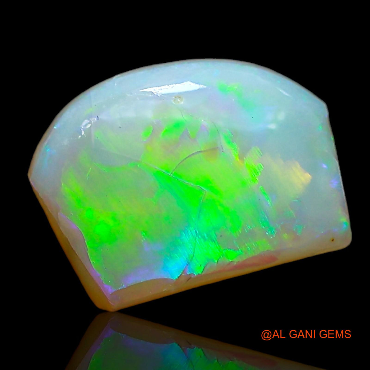 1.00 Cts Natural Australian Fire Opal Loose Gemstone Fancy Rough 9x7x3 mm RD-162