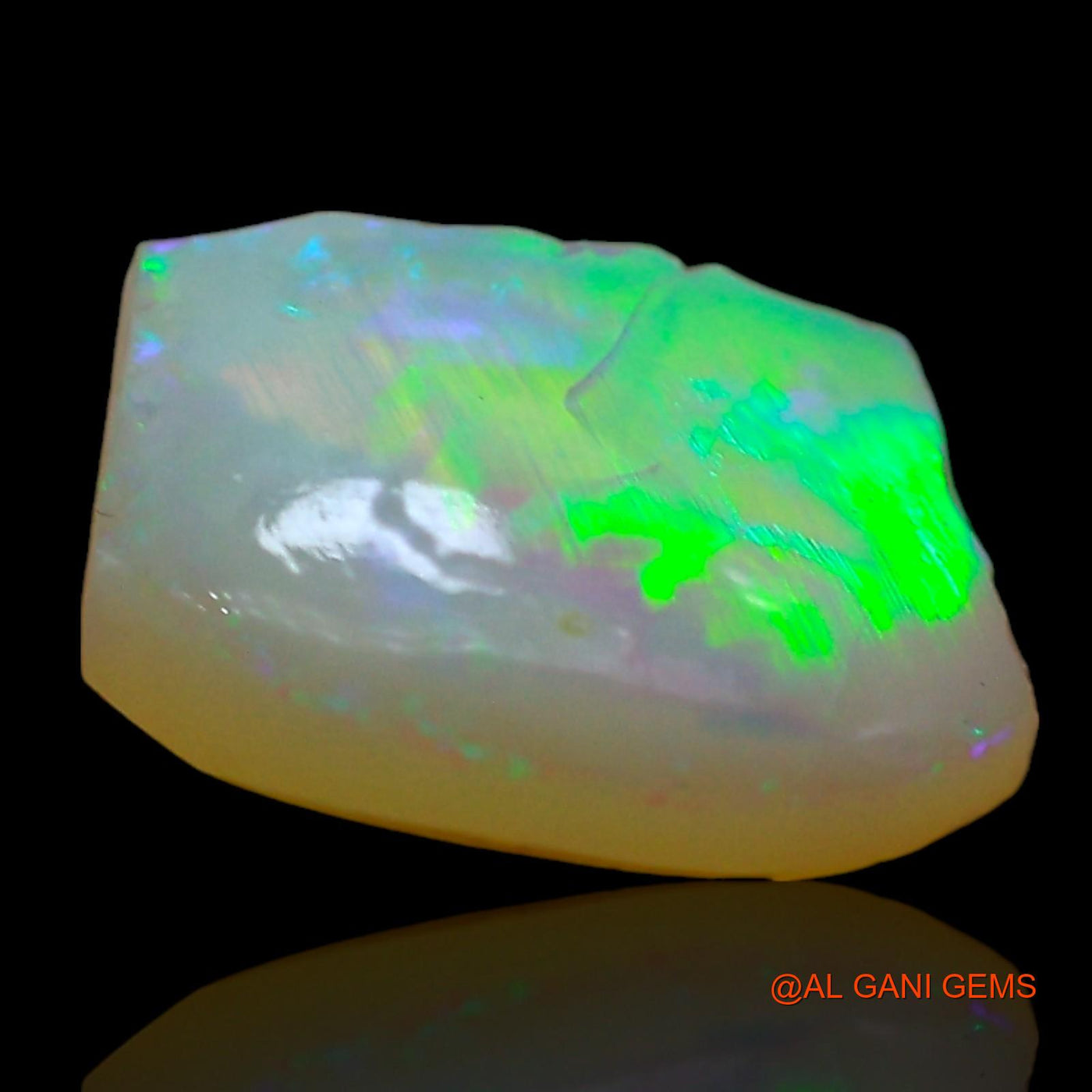1.00 Cts Natural Australian Fire Opal Loose Gemstone Fancy Rough 9x7x3 mm RD-162