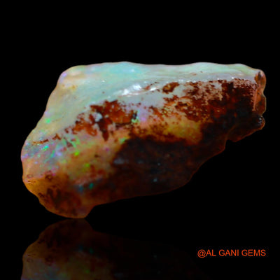 1.00 Cts Natural Australian Fire Opal Loose Gemstone Fancy Rough 11x8x4 mm RD-165