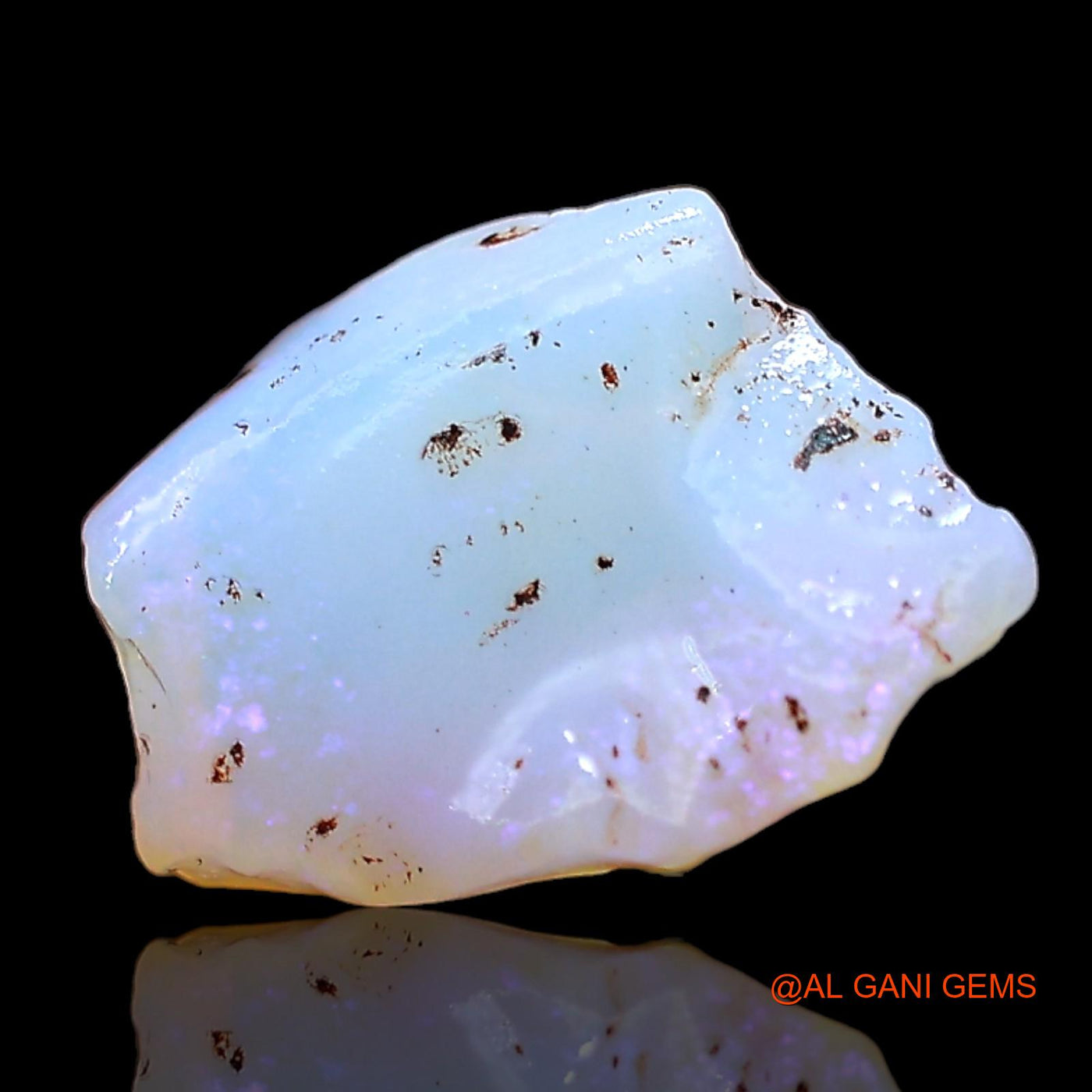 2.00 Cts Natural Australian Fire Opal Loose Gemstone Fancy Rough 10x9x5 mm RD-167