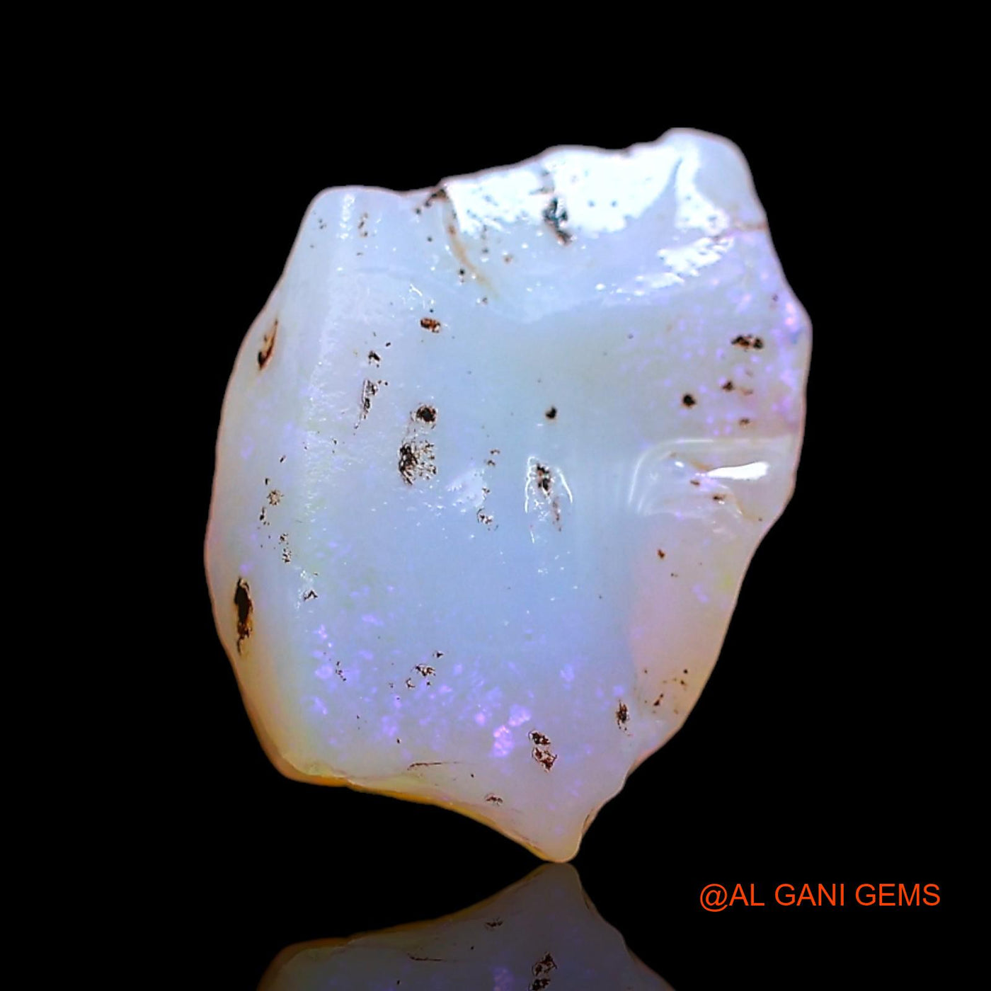 2.00 Cts Natural Australian Fire Opal Loose Gemstone Fancy Rough 10x9x5 mm RD-167