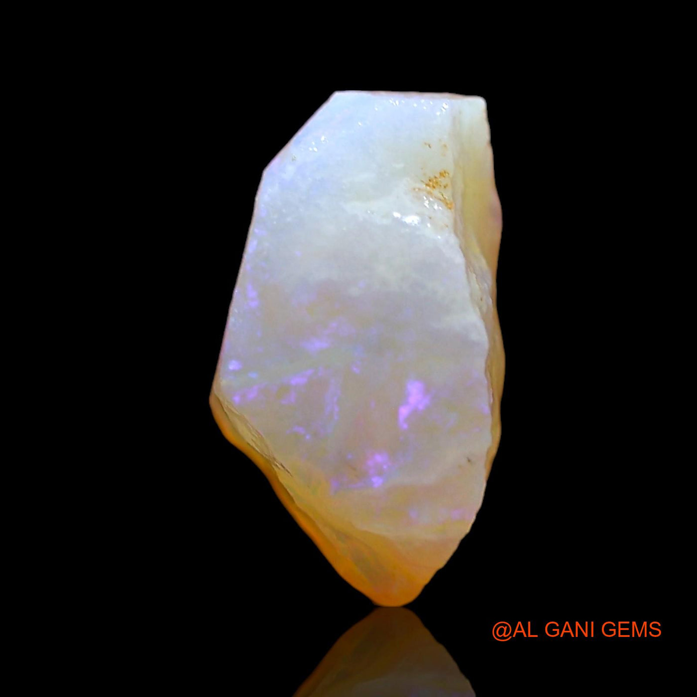 1.00 Cts Natural Australian Fire Opal Loose Gemstone Fancy Rough 10x6x5 mm RD-168