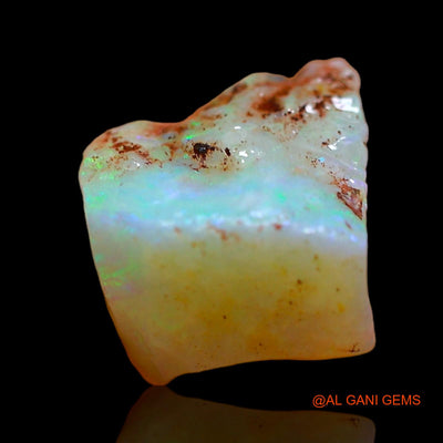 2.00 Cts Natural Australian Fire Opal Loose Gemstone Fancy Rough 10x8x6 mm RD-169