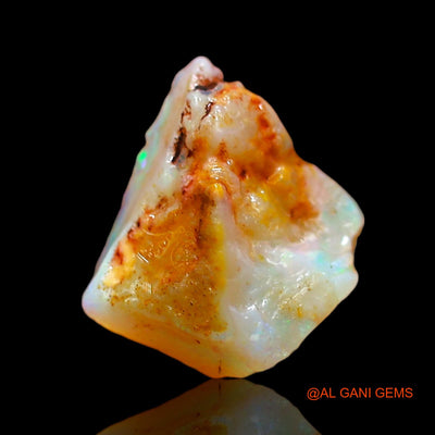 2.00 Cts Natural Australian Fire Opal Loose Gemstone Fancy Rough 10x8x6 mm RD-169