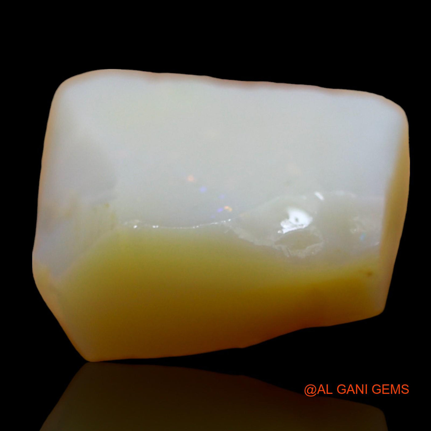 14.00 Cts Natural Australian Fire Opal Loose Gemstone Fancy Rough 16x13x7 mm RD-177